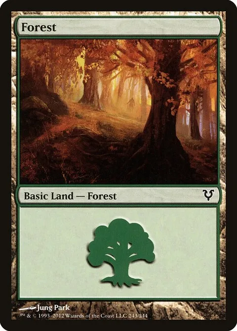 Forest, carte 243 de Avacyn Restored