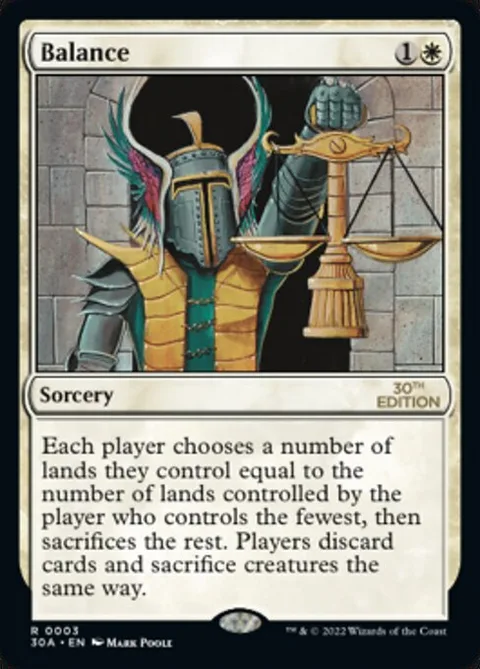 Balance, carte 3 de 30th Anniversary Edition