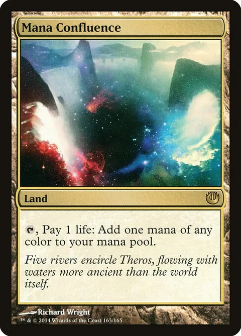 Mana Confluence, card 163 from Journey into Nyx