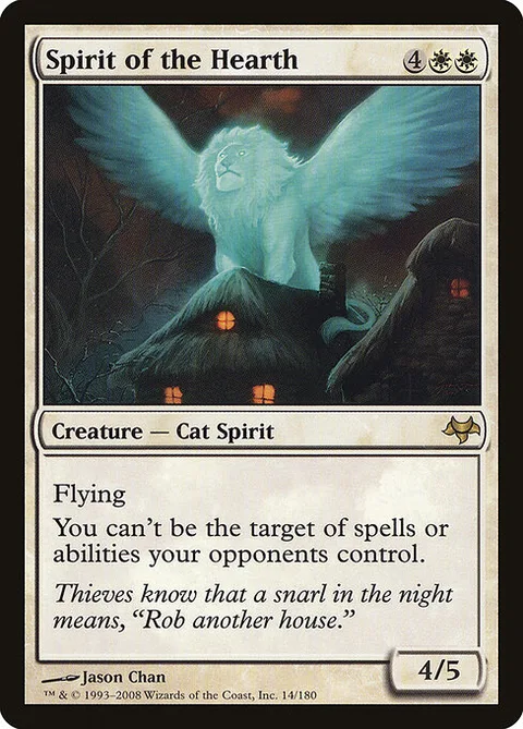 Spirit of the Hearth, card 14 from Eventide
