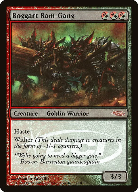 Boggart Ram-Gang, carte 17 de DCI Promos