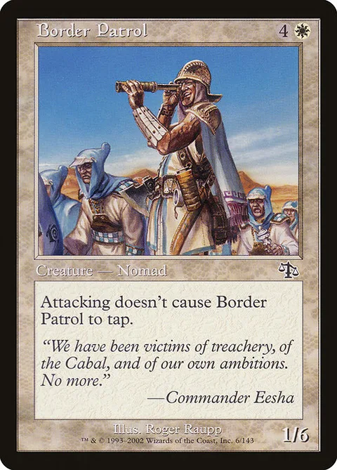 Border Patrol, carte 6 de Judgment