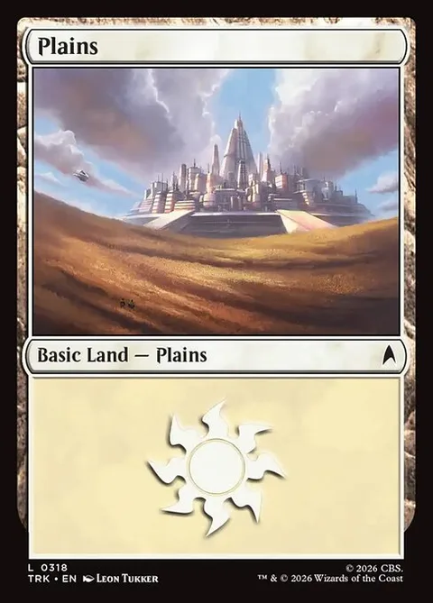 Plains, carte 318 de Star Trek