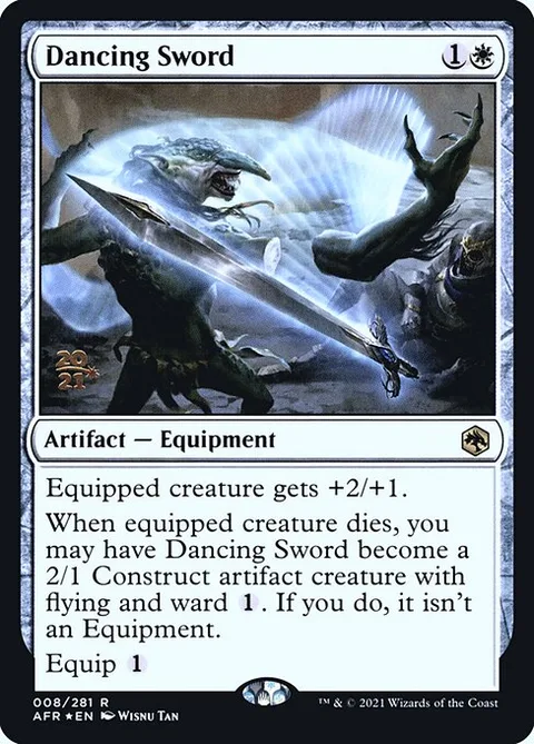 Dancing Sword, carte 8s de Adventures in the Forgotten Realms Promos