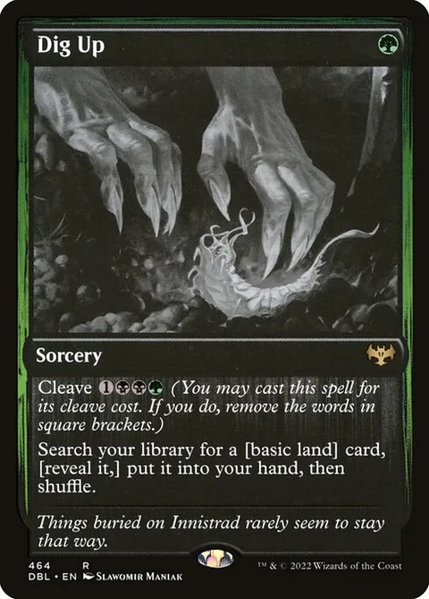 Dig Up, card 464 from Innistrad: Double Feature