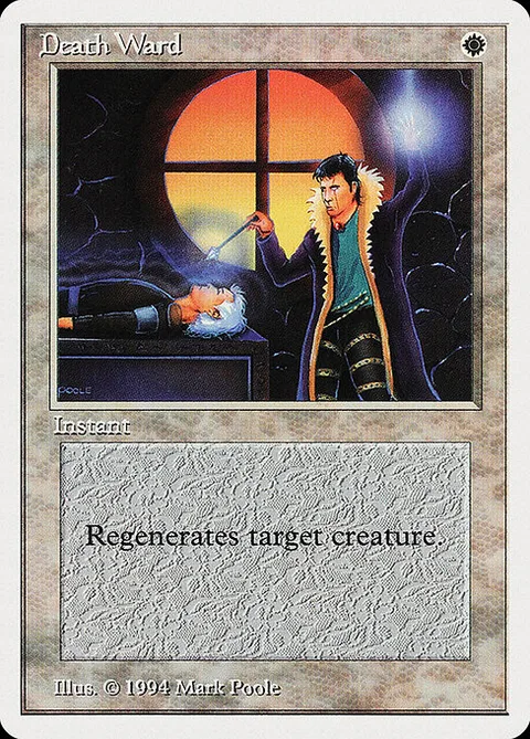 Death Ward, carte 16 de Summer Magic / Edgar