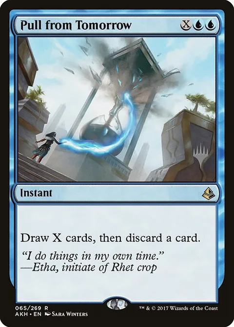 Pull from Tomorrow, card 65p from Amonkhet Promos