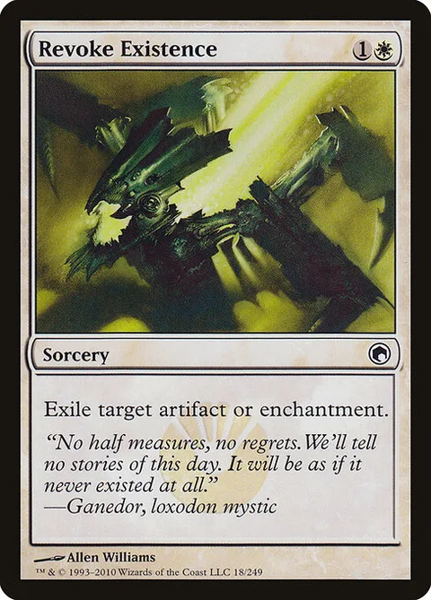 Revoke Existence, card 18 from Scars of Mirrodin