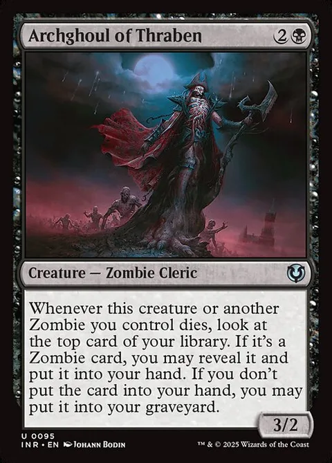 Archghoul of Thraben, card 95 from Innistrad Remastered