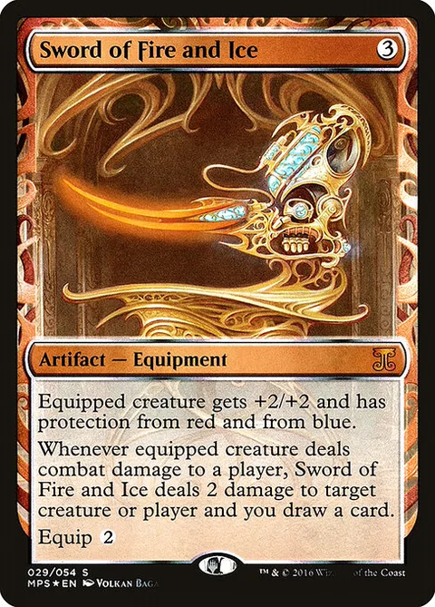 Sword of Fire and Ice, card 29 from Kaladesh Inventions