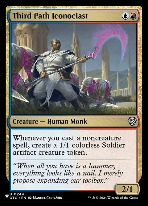 Third Path Iconoclast, card OTC-244 from The List