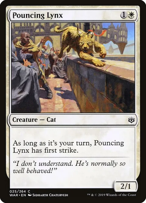 Pouncing Lynx, carte 25 de War of the Spark