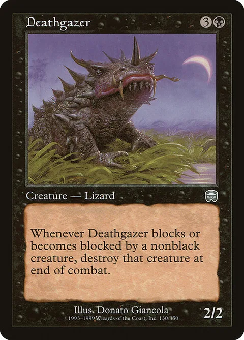 Deathgazer, card 130 from Mercadian Masques