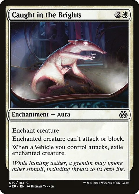 Caught in the Brights, card 10 from Aether Revolt