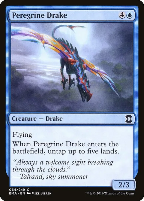Peregrine Drake, card 64 from Eternal Masters