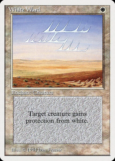 White Ward, carte 45 de Summer Magic / Edgar