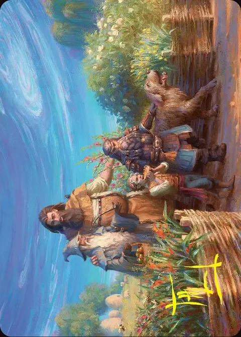 Beorn's Hospitality // Beorn's Hospitality, carte 20 de The Hobbit Art Series