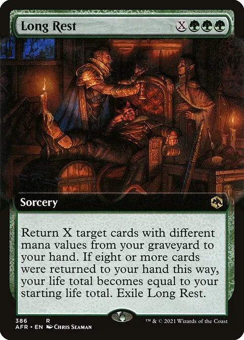 Long Rest, carte 386 de Adventures in the Forgotten Realms