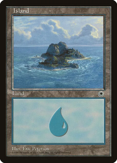 Island, card 202 from Portal