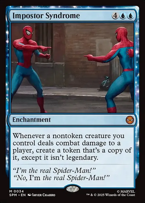 Impostor Syndrome, card 34 from Marvel's Spider-Man