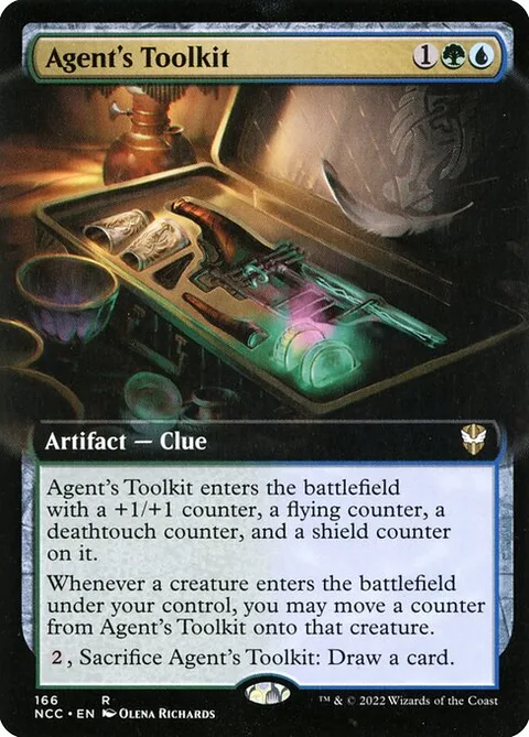 Agent's Toolkit, card 166 from New Capenna Commander