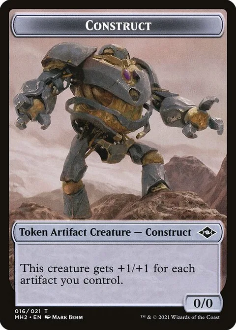 Construct, carte 16 de Modern Horizons 2 Tokens