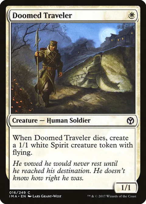 Doomed Traveler, carte 16 de Iconic Masters