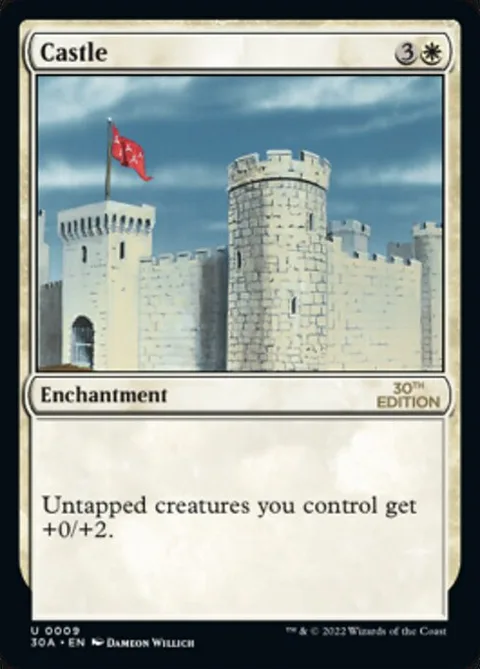 Castle, card 9 from 30th Anniversary Edition