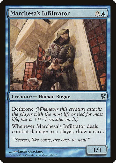 Marchesa's Infiltrator, card 22 from Conspiracy