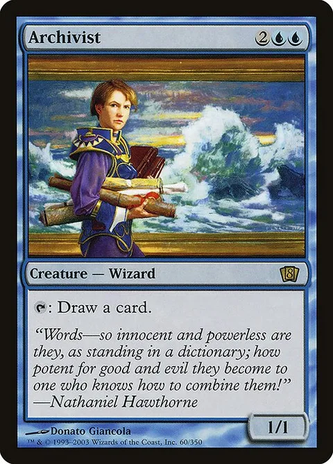 Archivist, carte 60★ de Eighth Edition