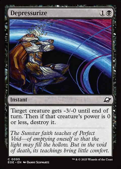 Depressurize, carte 95 de Edge of Eternities