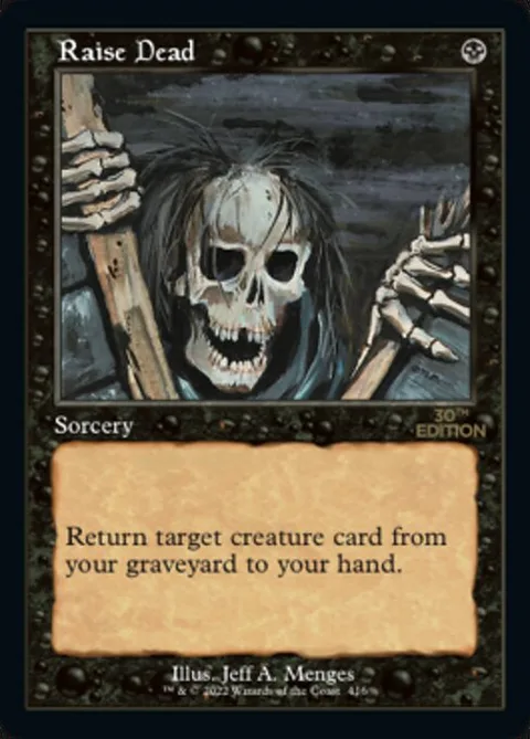 Raise Dead, card 416 from 30th Anniversary Edition