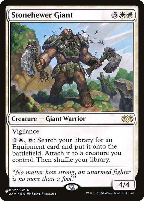 Stonehewer Giant, card 2XM-32 from The List