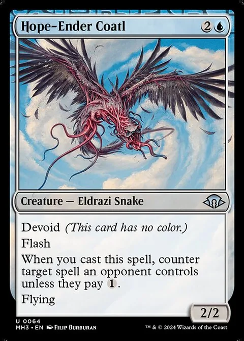 Hope-Ender Coatl, carte 64 de Modern Horizons 3