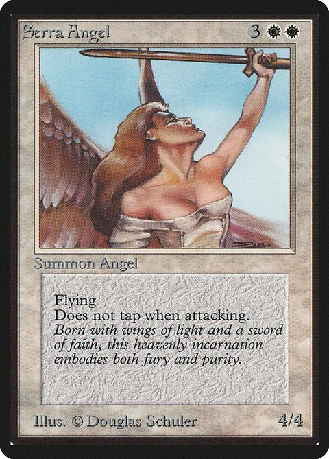 Serra Angel, carte 40 de Limited Edition Beta