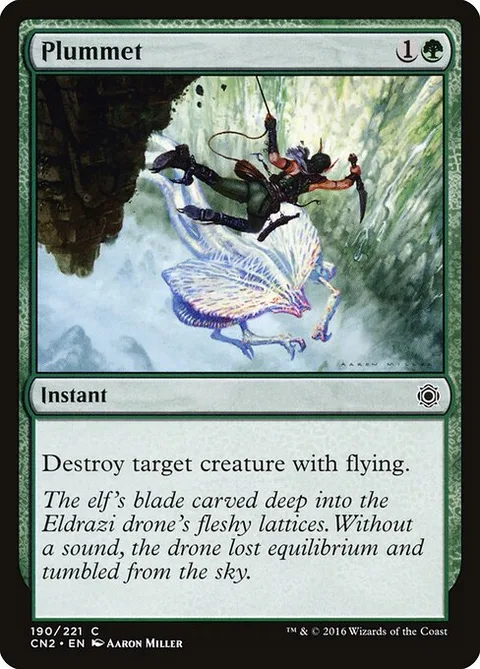 Plummet, card 190 from Conspiracy: Take the Crown