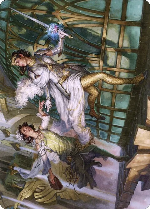 Daring Escape // Daring Escape, card 18 from New Capenna Art Series