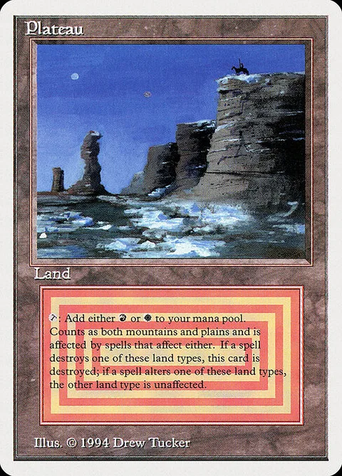 Plateau, card 284 from Summer Magic / Edgar