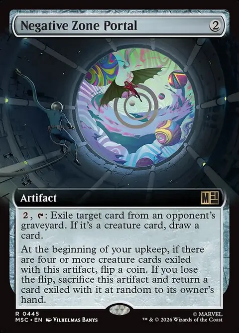 Negative Zone Portal, carte 445 de Marvel Super Heroes Commander