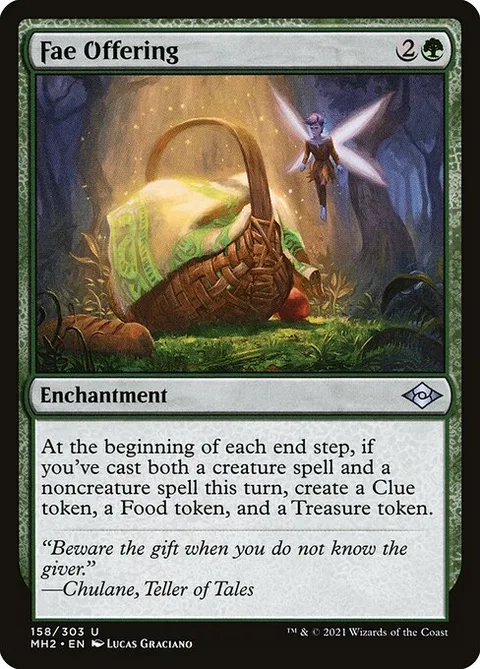 Fae Offering, carte 158 de Modern Horizons 2