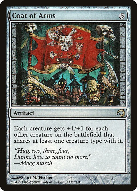 Coat of Arms, card 29 from Premium Deck Series: Slivers