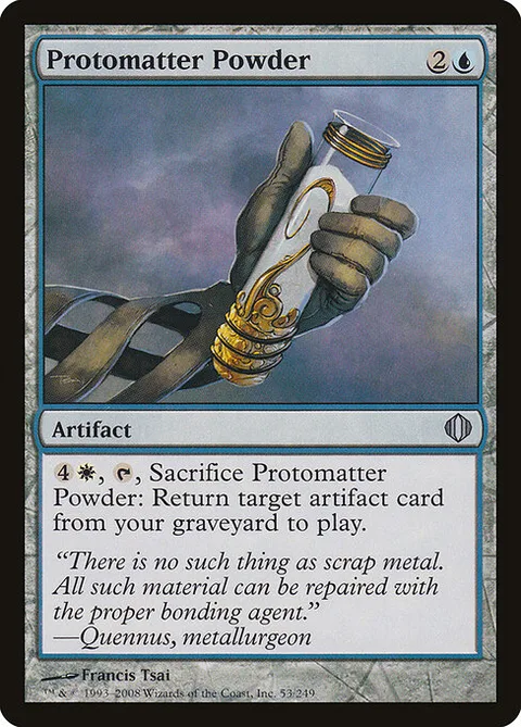 Protomatter Powder, card 53 from Shards of Alara
