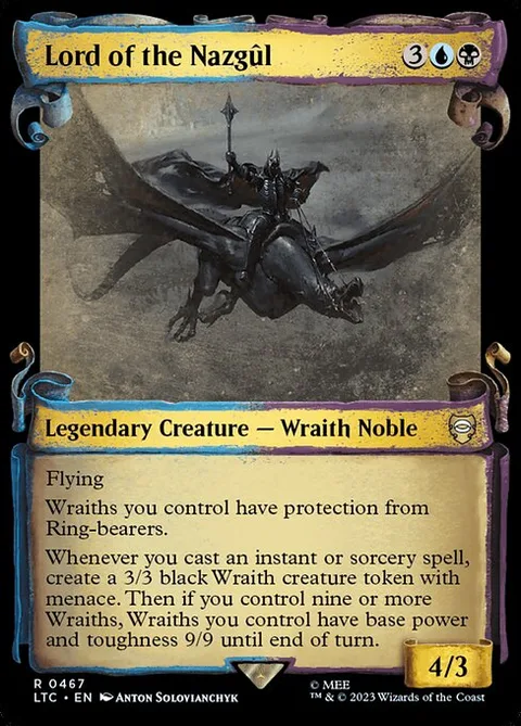 Lord of the Nazgûl, carte 467 de Tales of Middle-earth Commander
