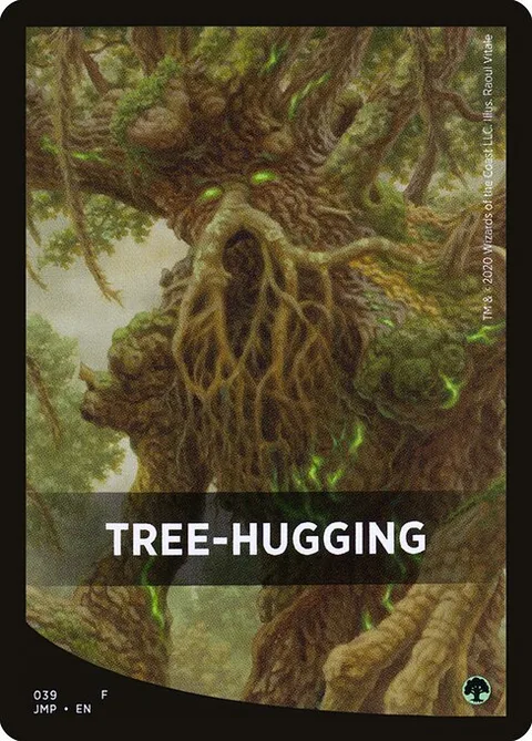 Tree-Hugging, card 39 from Jumpstart Front Cards