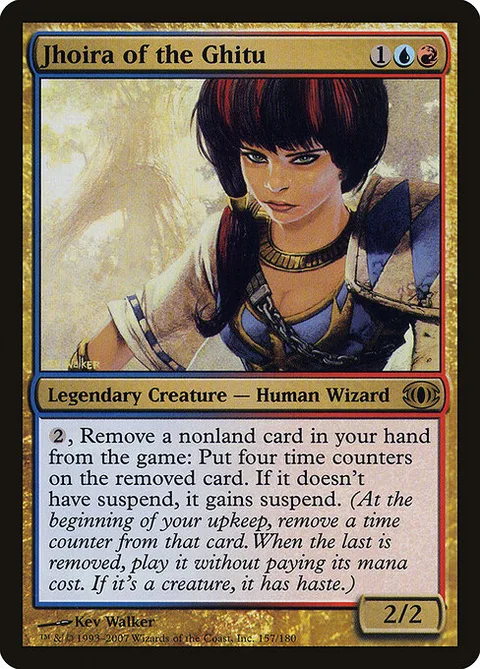 Jhoira of the Ghitu, card 157 from Future Sight