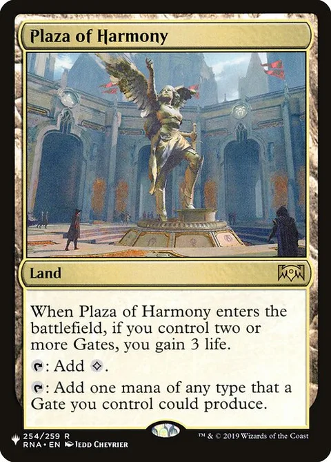 Plaza of Harmony, card RNA-254 from The List