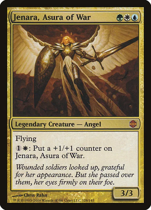 Jenara, Asura of War, card 128 from Alara Reborn