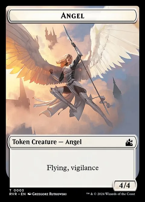 Angel, carte 3 de Ravnica Remastered Tokens