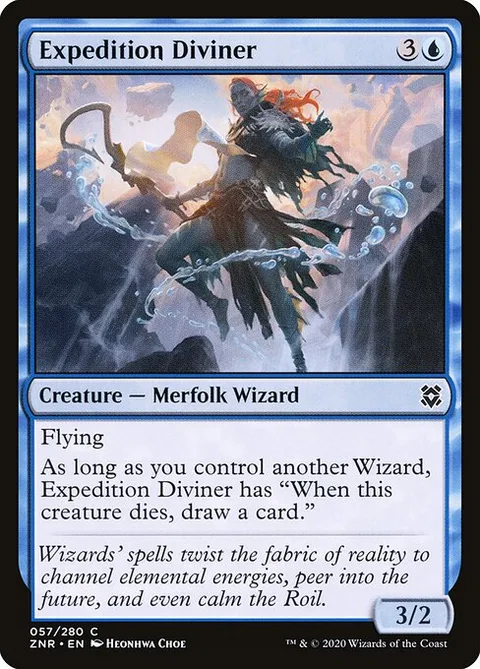 Expedition Diviner, carte 57 de Zendikar Rising