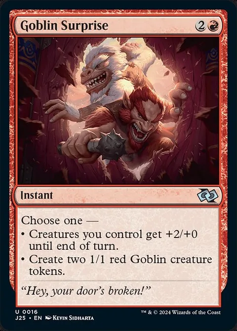 Goblin Surprise, carte 16 de Foundations Jumpstart